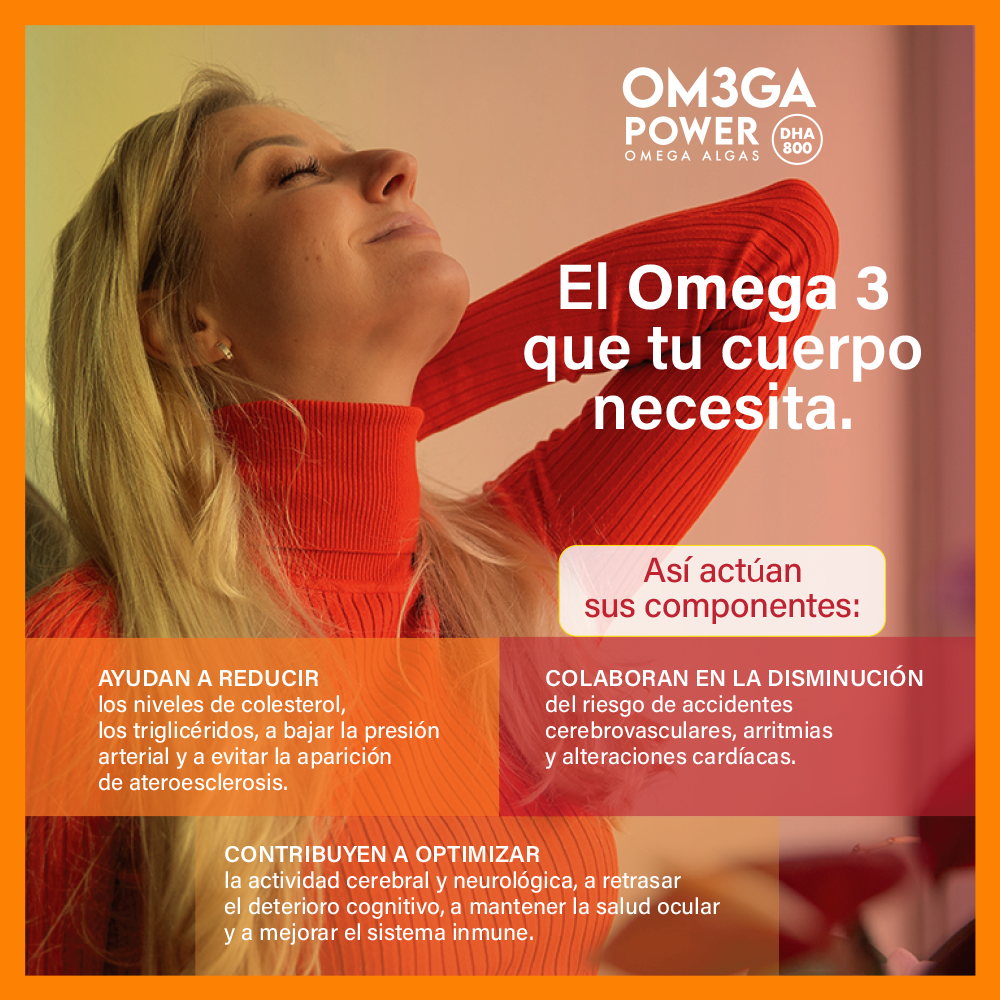 Omega 3 de algas DHA 800