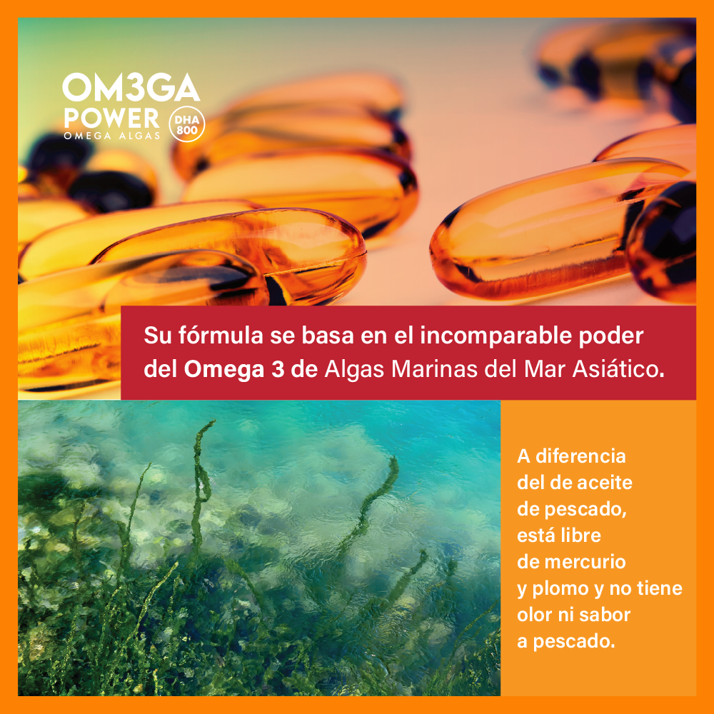Omega 3 de algas DHA 800