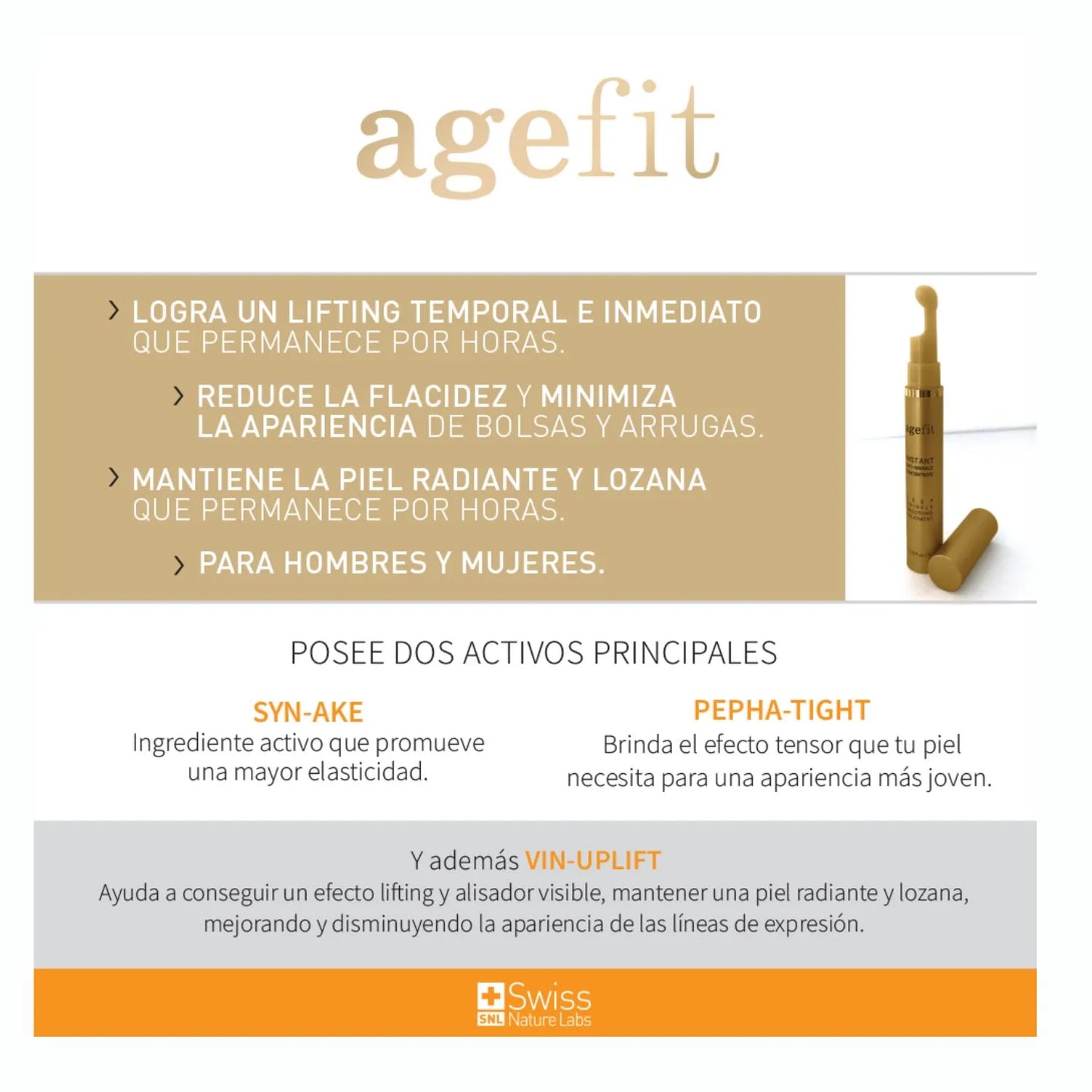 Agefit Serum Facial Anti-edad